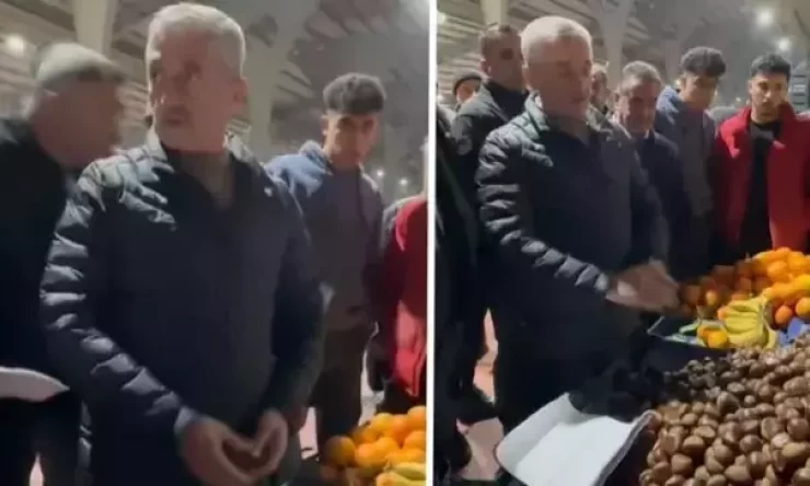 Şahinbey Belediye Başkanı Tahmazoğlu'ndan pazar denetimi