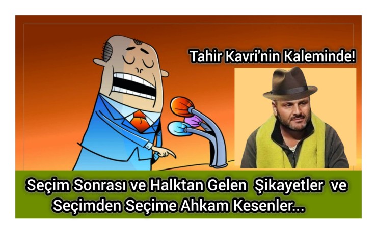 Değişmeyen Seçim Sonrası ve Sürekli Halktan Gelen Şikayet Etme Döngüsü