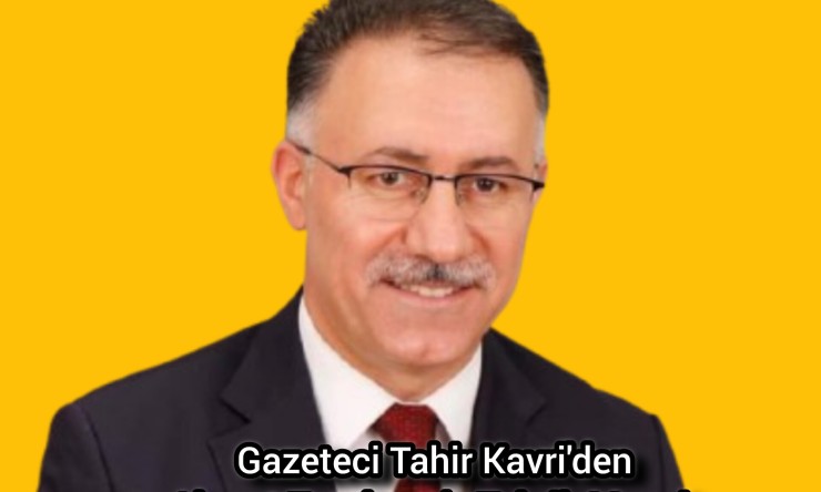 Gazeteci Tahir Kavri'den Ahmet Tutulmaz'a Tebrik Mesajı