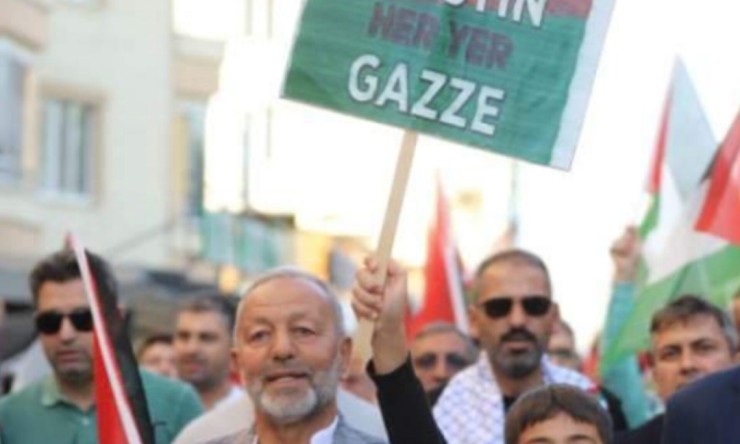 Iğdır'da İşadamı Abdulcabbar Baştemur, Filistin'e Destek Yürüyüşü...