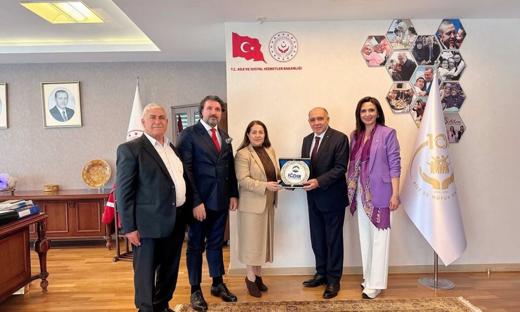Iğdır TSO’dan Aile ve sosyal hizmetler Bakan Yardımcısı Sayın Sevim Sayım Madak ‘a Ziyaret
