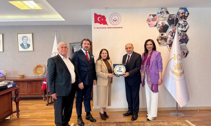 Iğdır TSO’dan Aile ve sosyal hizmetler Bakan Yardımcısı Sayın Sevim Sayım Madak ‘a Ziyaret